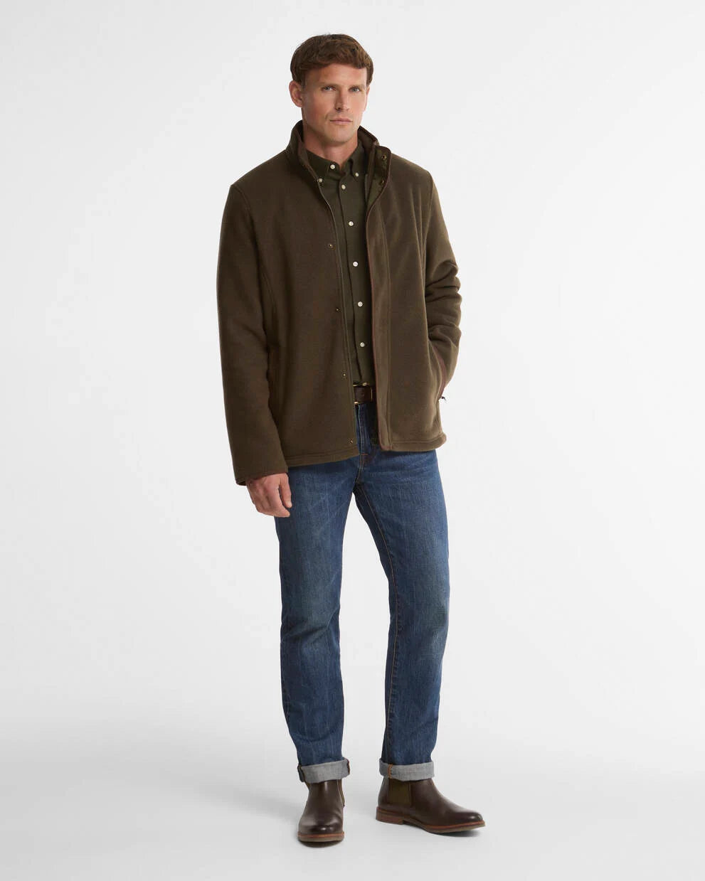 Barbour | Fardon Casual Jacket in Forest