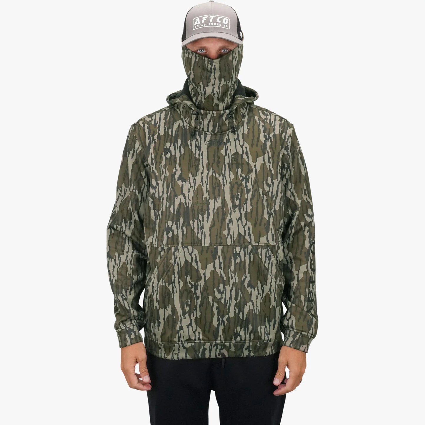 AFTCO | Reaper Hooded Sweatshirt in Mossy Oak Original Bottomland