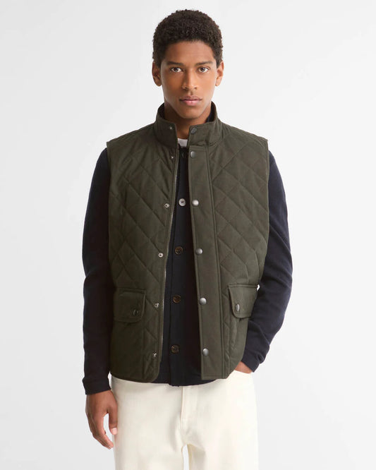 Barbour | Lux Lowerdale Gilet in Dark Sage
