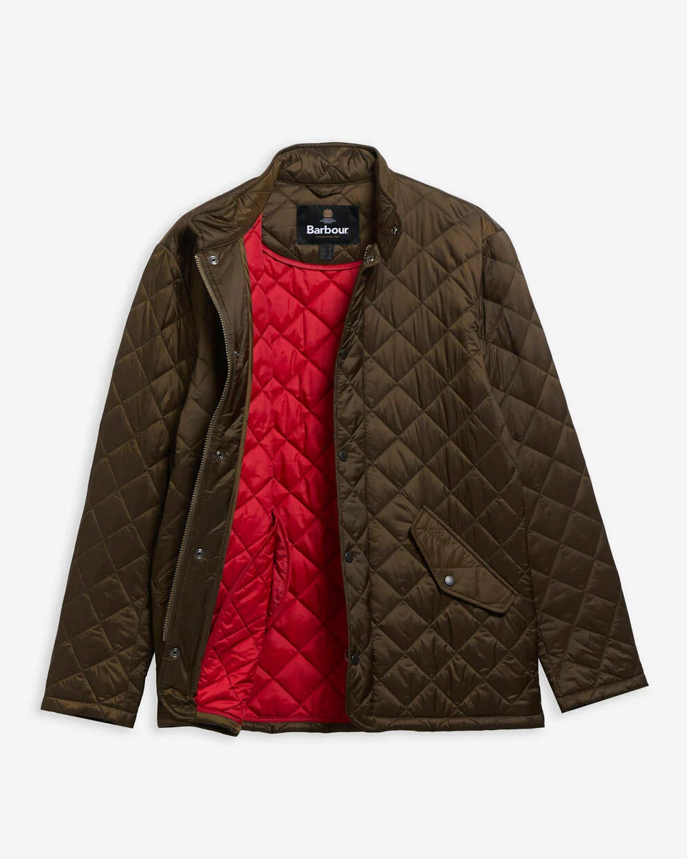 Barbour | Flyweight Chelsea Quilted Jacket in Olive