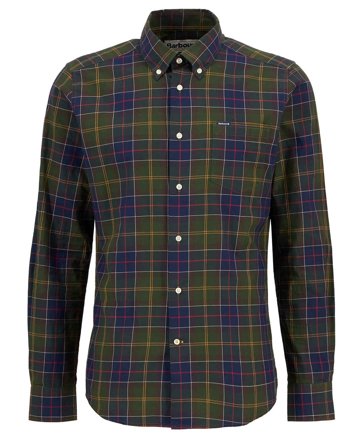 Barbour | Wetheram Tailored Long-Sleeved Shirt in Classic Tartan