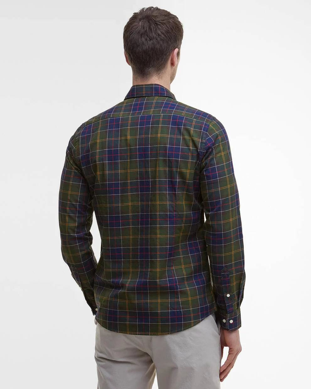 Barbour | Wetheram Tailored Long-Sleeved Shirt in Classic Tartan