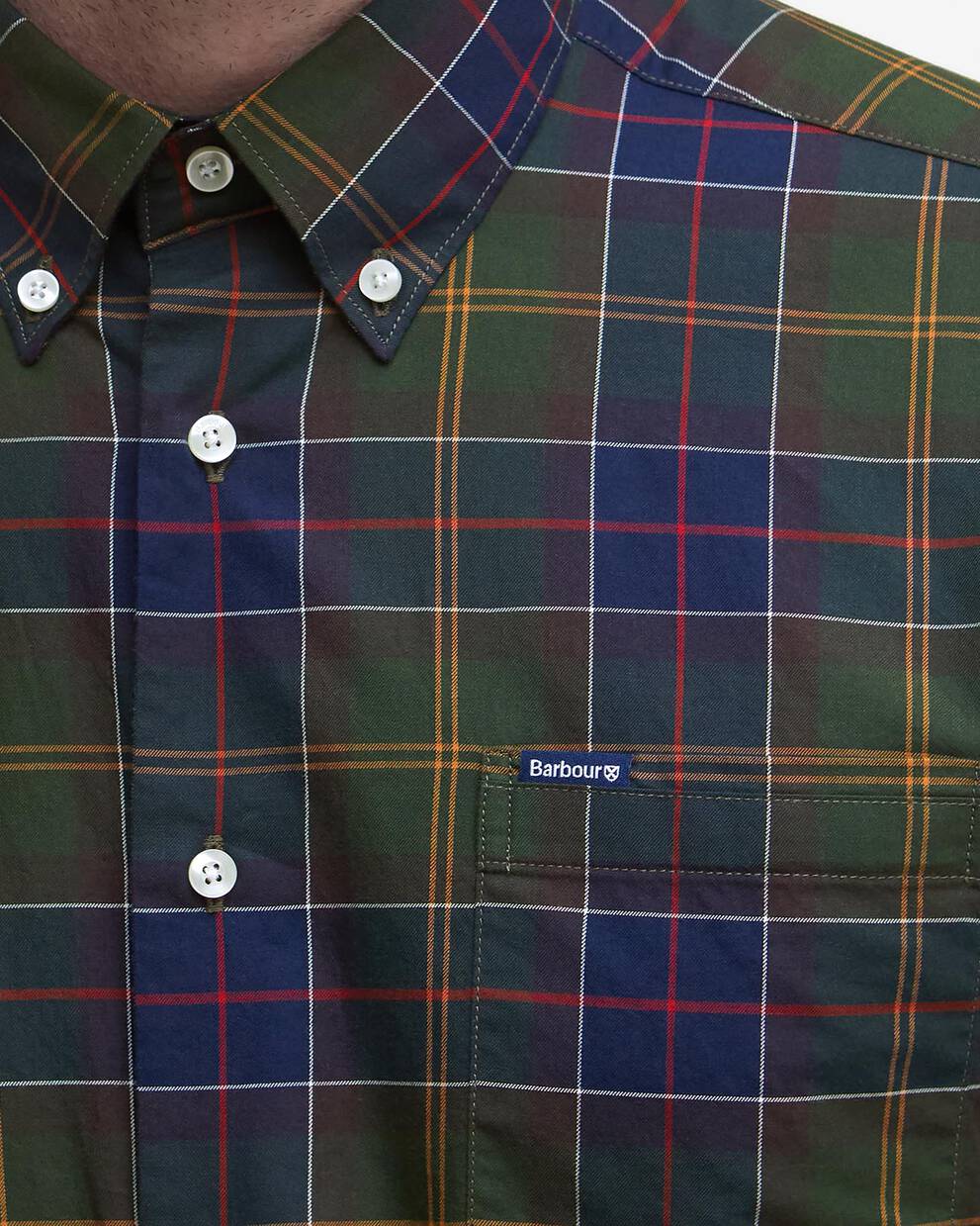 Barbour | Wetheram Tailored Long-Sleeved Shirt in Classic Tartan