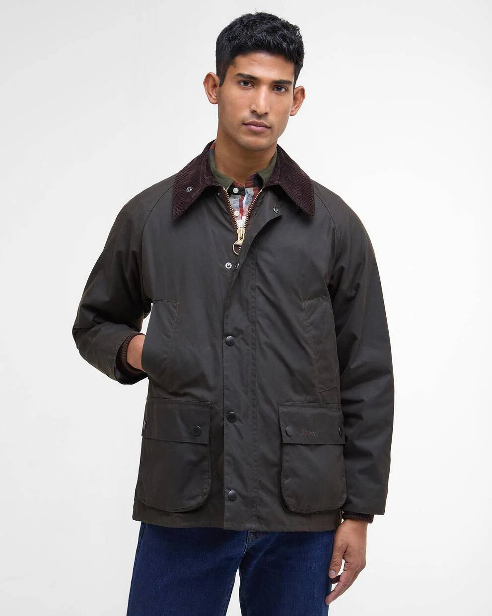 Barbour | Classic Bedale® Waxed Jacket in Olive