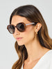 Mary Square | Haley Polarized Sunglasses in Brown Tortoise