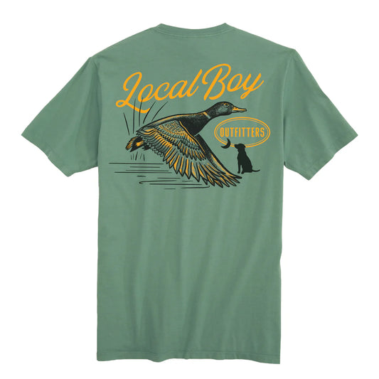 Local Boy | Youth Moonlit Mallard T-Shirt in Light Green