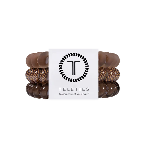 Teleties | Morning Brew Large Hair Ties