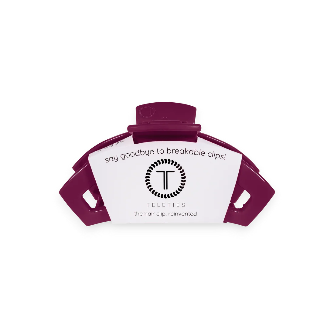 Teleties | Open Mulberry Small Hair Clip