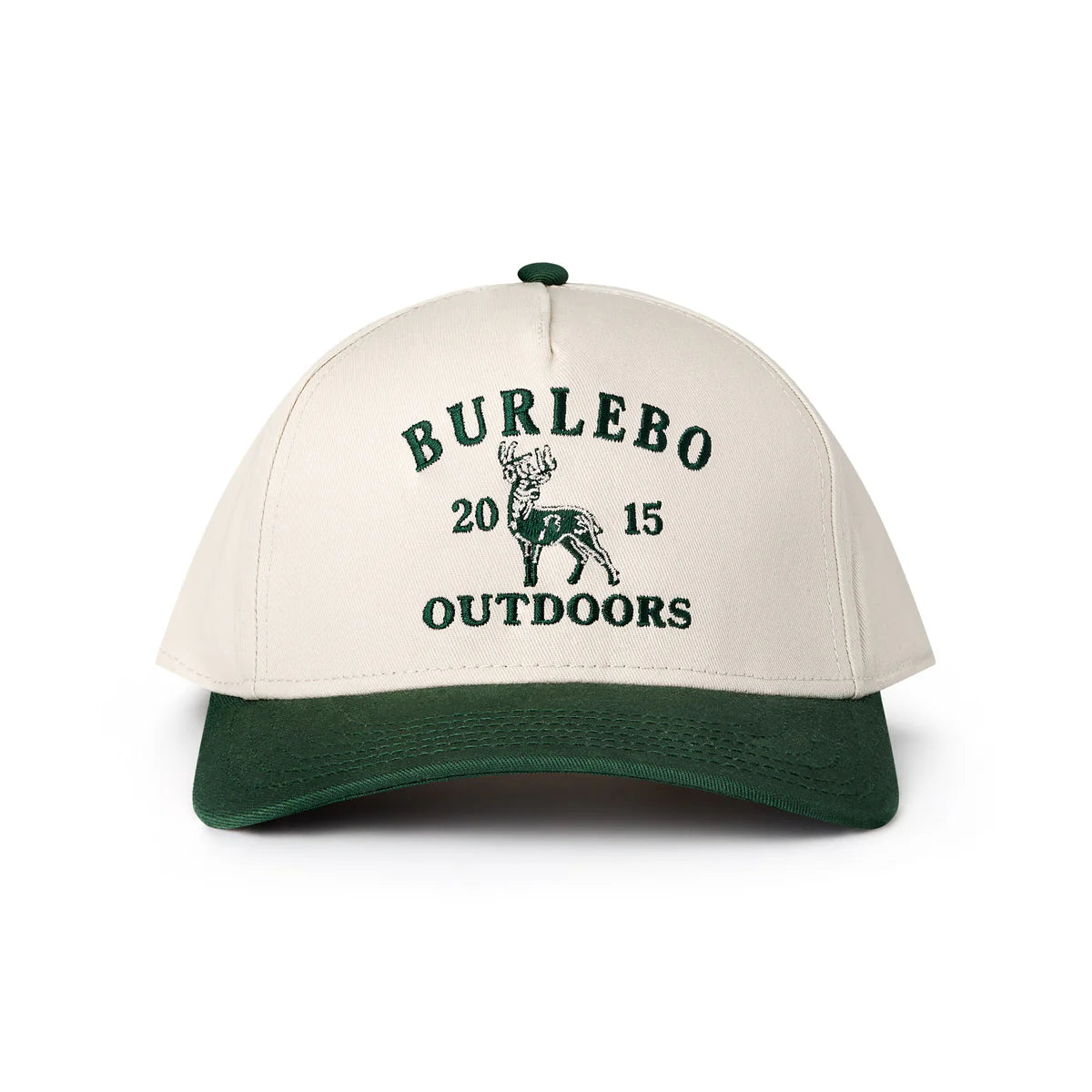 Burlebo Cap - Vintage Whitetail Deer - Cream