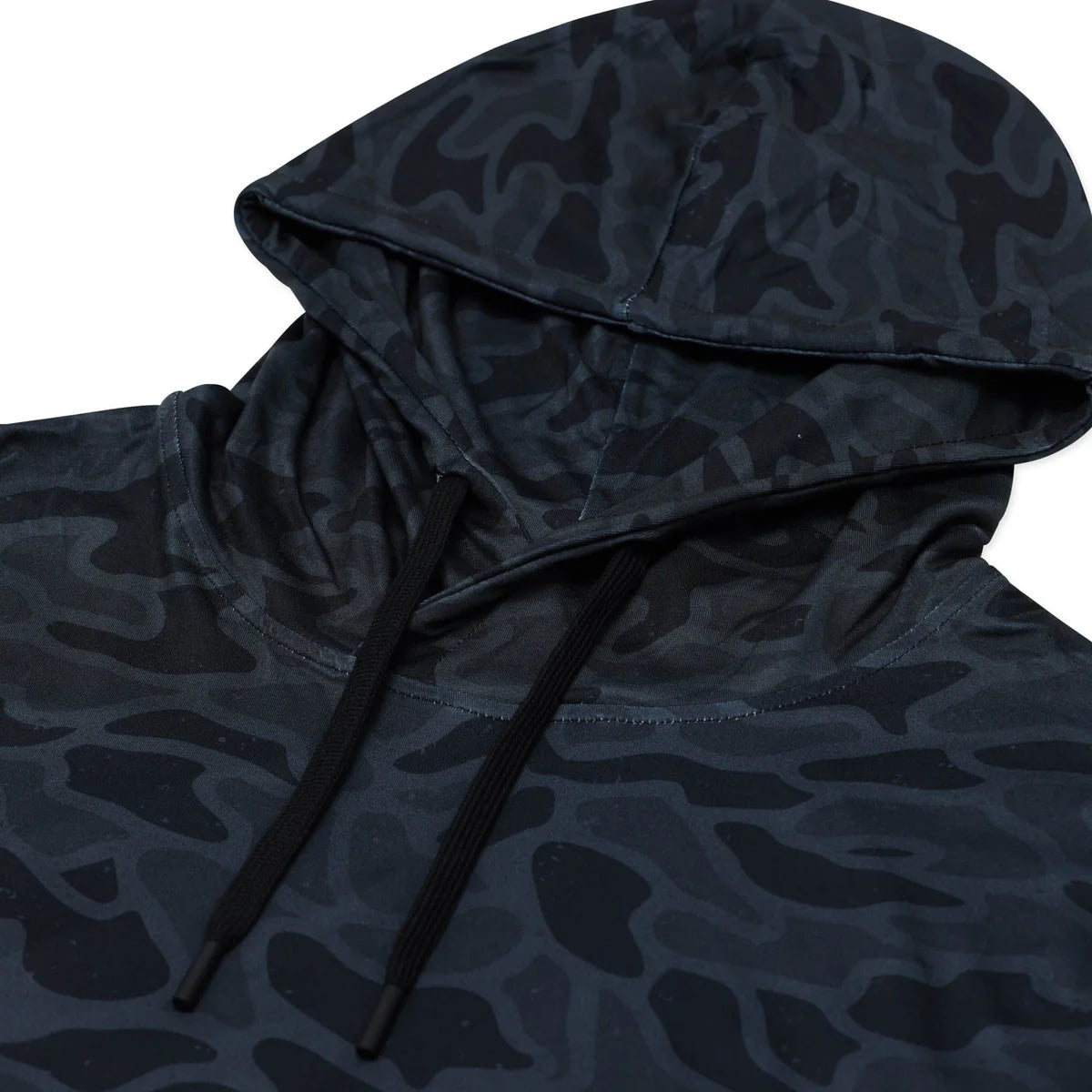 Burlebo Performance Hoodie in Black Camo