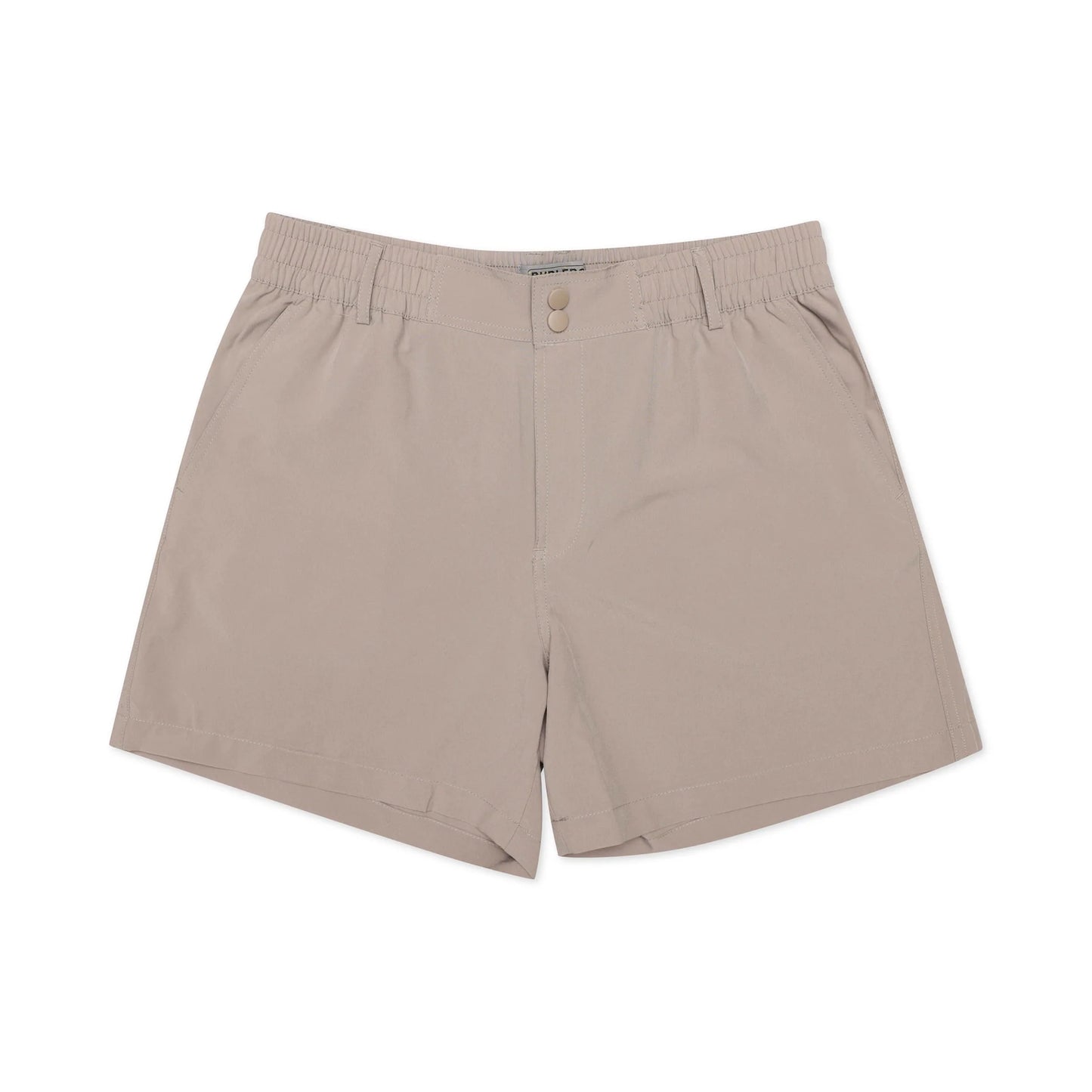 Burlebo | Everyday Shorts in Cobblestone Khaki with Duck Hunt Pocket