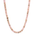 Elle Beaded Necklace in Light Pink