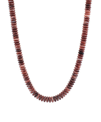 Elle Beaded Necklace in Burgundy