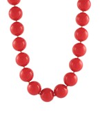 Sophie Gumball Necklace in Red
