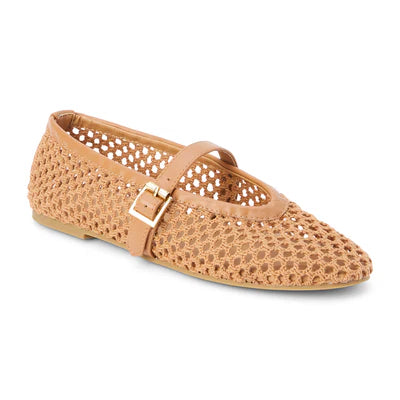 Matisse I Nolita Ballet Flat in Tan