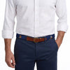 Smathers & Branson | Game Birds Belt in Classic Navy