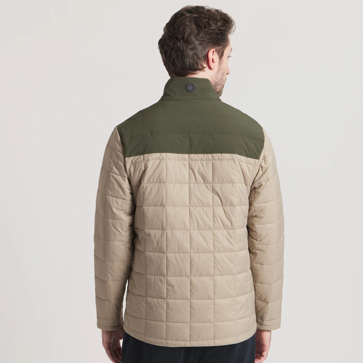 Southern Marsh | Falcon Hill Quilted Jacket in Khaki