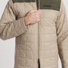 Southern Marsh | Falcon Hill Quilted Jacket in Khaki
