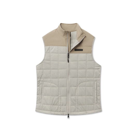 Southern Marsh | Falcon Hill Quilted Vest in Audubon Tan