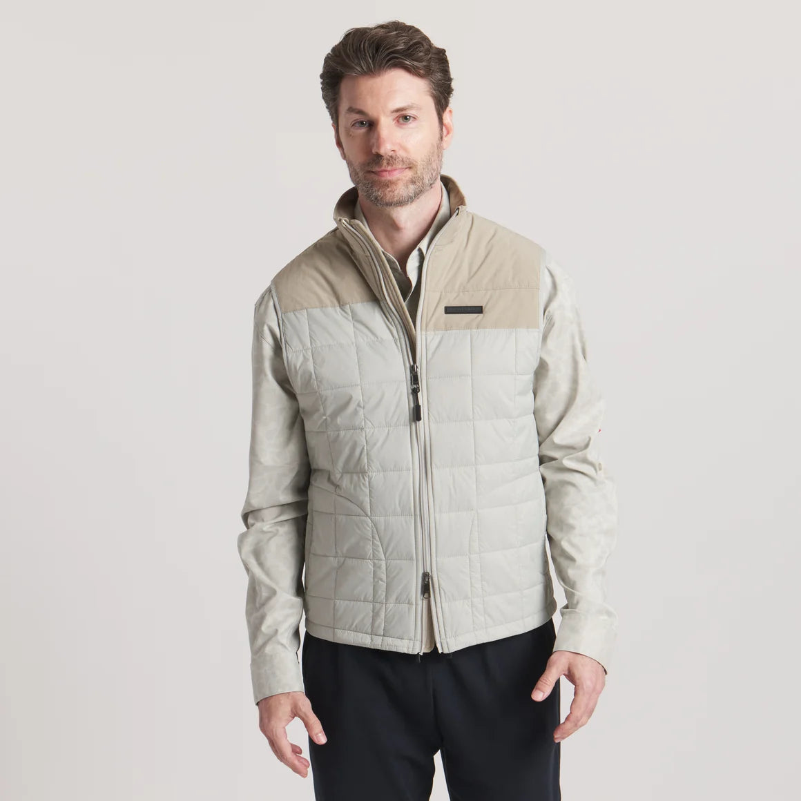 Southern Marsh | Falcon Hill Quilted Vest in Audubon Tan