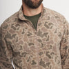 Southern Marsh | Longfellow Fleece Jacket - Retro Camo in Burnt Taupe