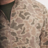 Southern Marsh | Longfellow Fleece Jacket - Retro Camo in Burnt Taupe