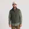 Southern Marsh | Lawrence Quilted Vest in Dark Olive