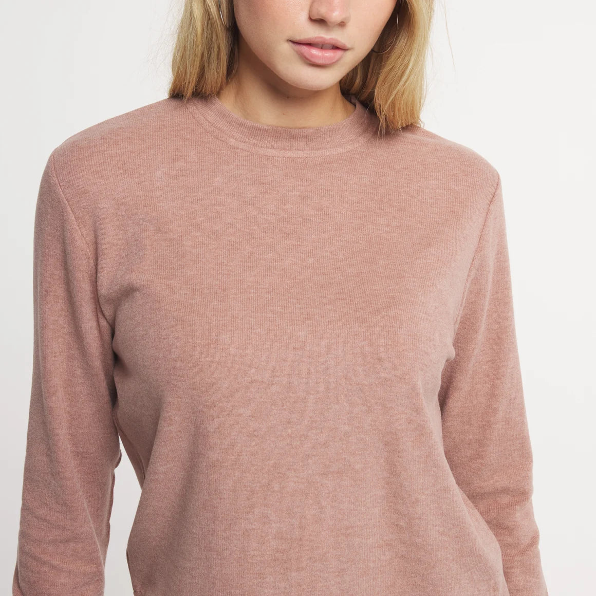 Southern Marsh | Lainey Crewneck Sweatshirt in Washed Red