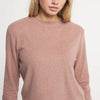 Southern Marsh | Lainey Crewneck Sweatshirt in Washed Red
