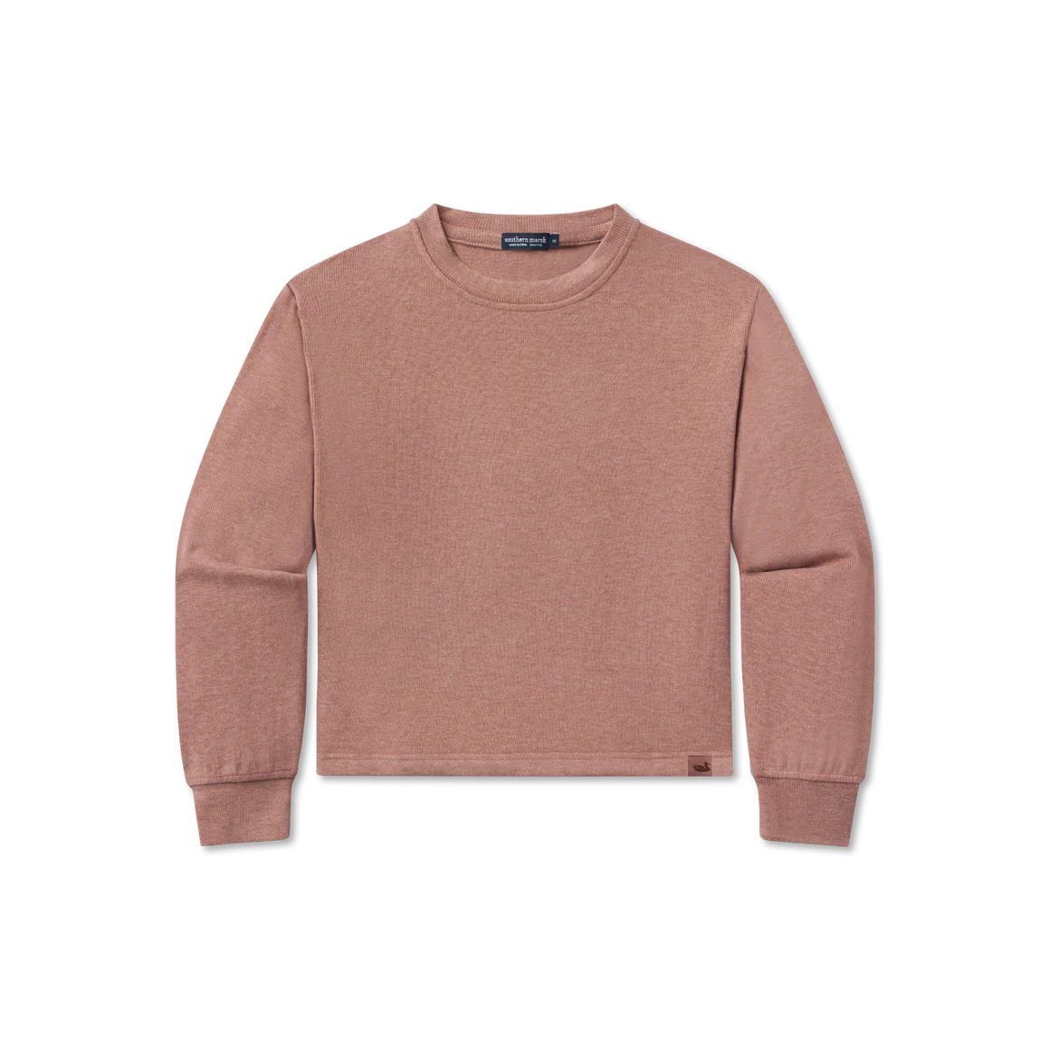 Southern Marsh | Lainey Crewneck Sweatshirt in Washed Red