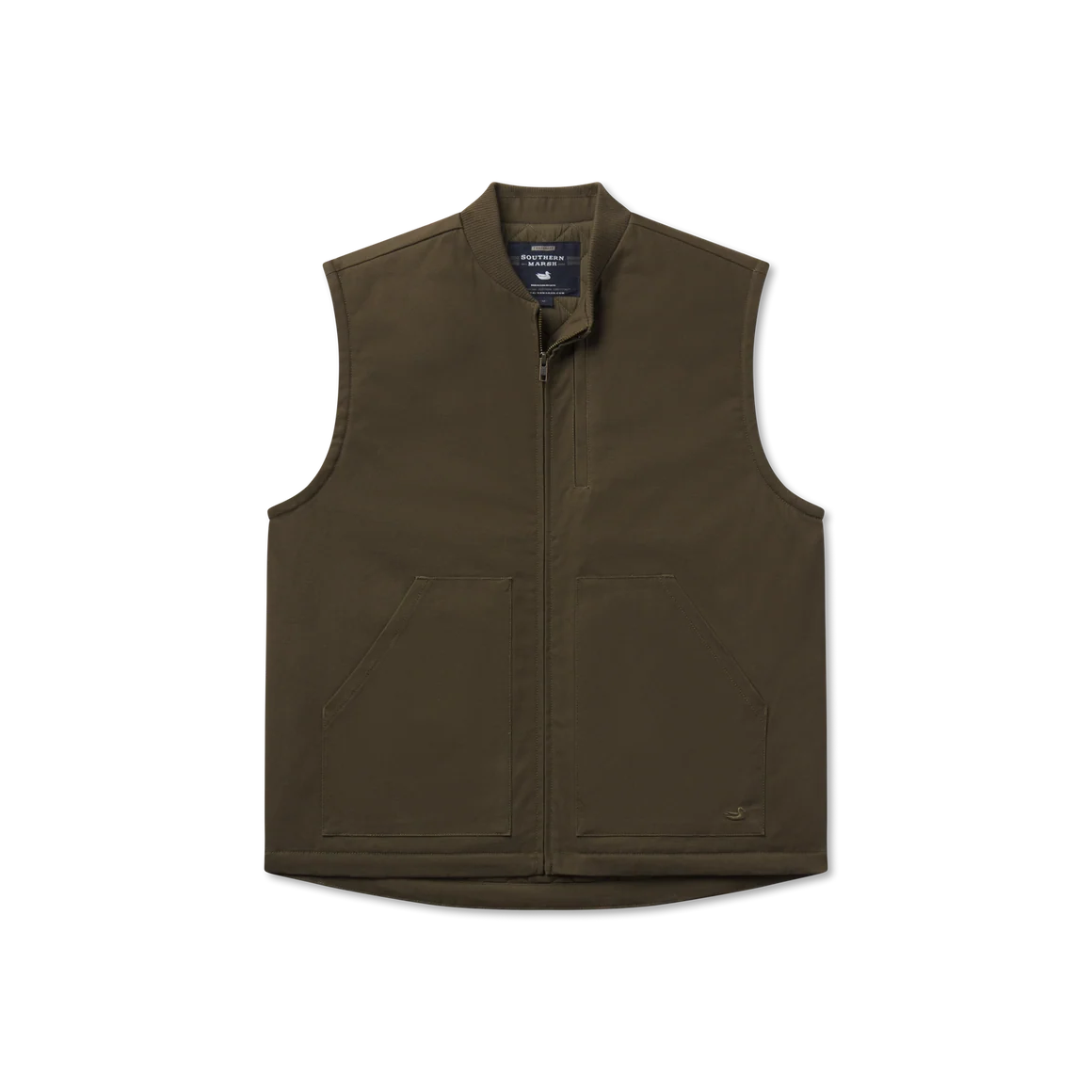 Southern Marsh | Meadow Bend Rugged Vest in Dark Olive