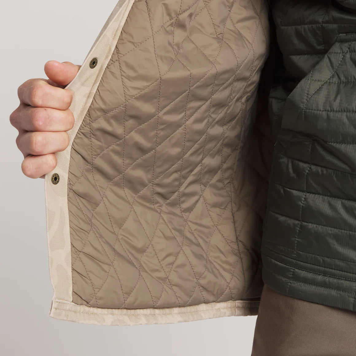 Southern Marsh | Bishop Rugged Canvas Jacket - Camo in Tan