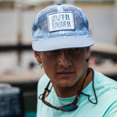 Over Under I Estuary Mesh Hat in Water Camo