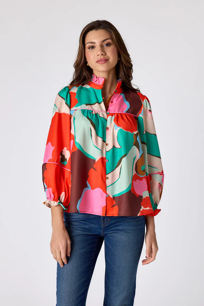 Crosby Worth Blouse in O'Keefe