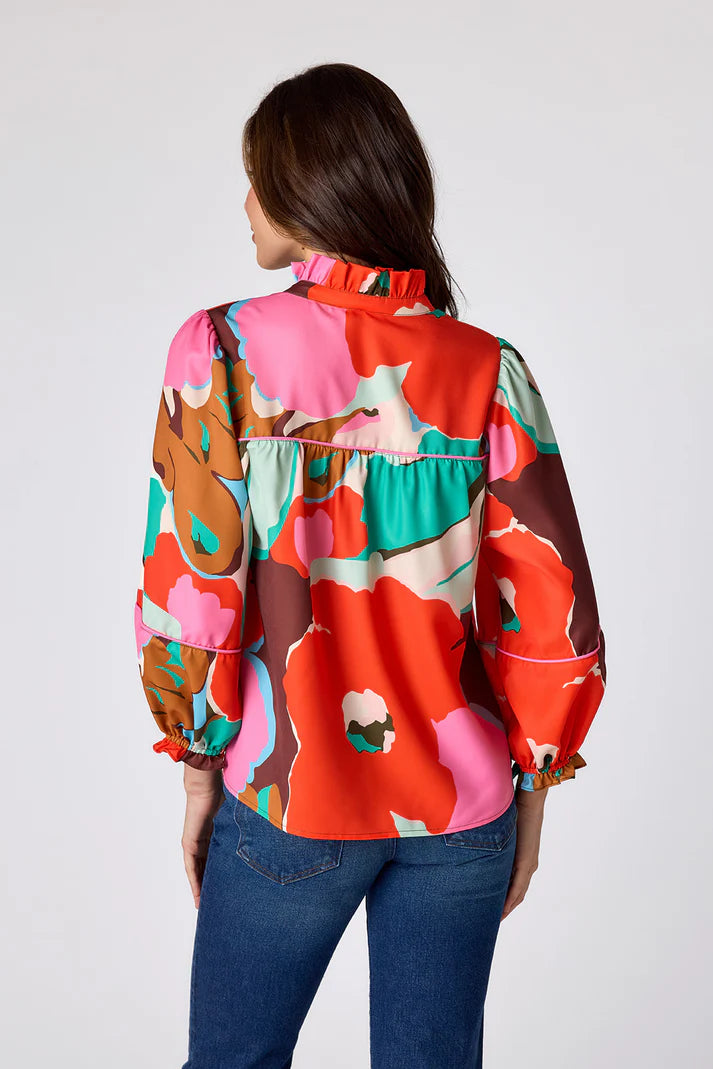 Crosby Worth Blouse in O'Keefe