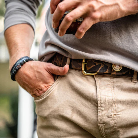 Over Under I Waterproof Single Shot Belt in Duck Camo