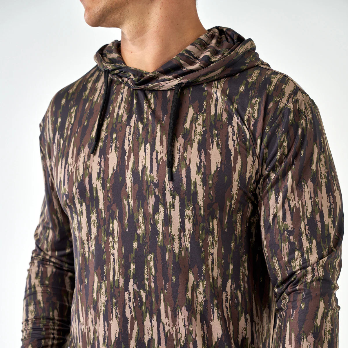 Burlebo Performance Hoodie in Midland Camo