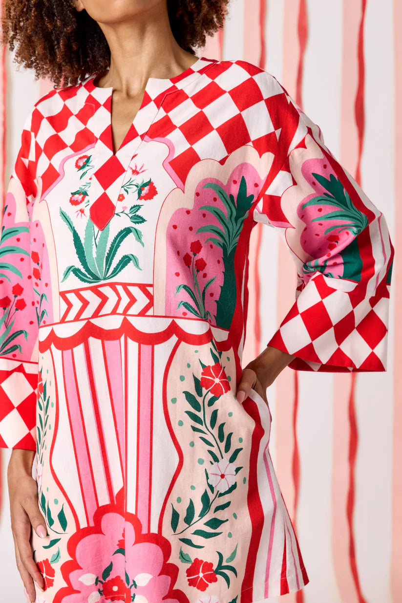 Crosby | Alice Tunic Dress in Palladio
