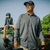 AFTCO | Palomar LS Vented Fishing Shirt in Charcoal