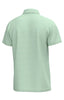 Southern Point | Horizon Stripe Performance Polo in Spring Green/White Stripe