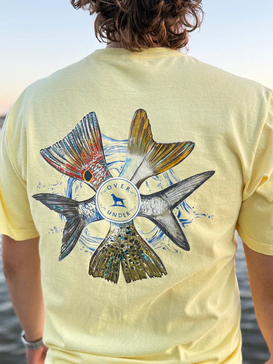 Over Under | Fish Ring T-Shirt in Sunshine