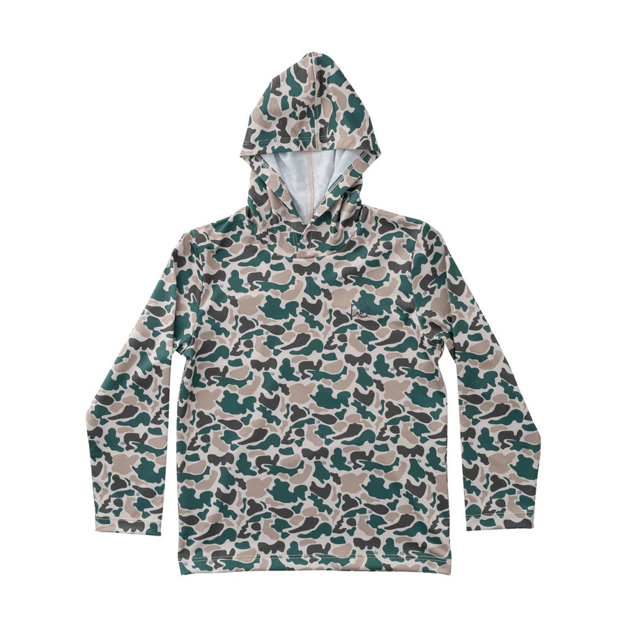 Prodoh Performance Hoodie LS Swordfish in Break Point Camo