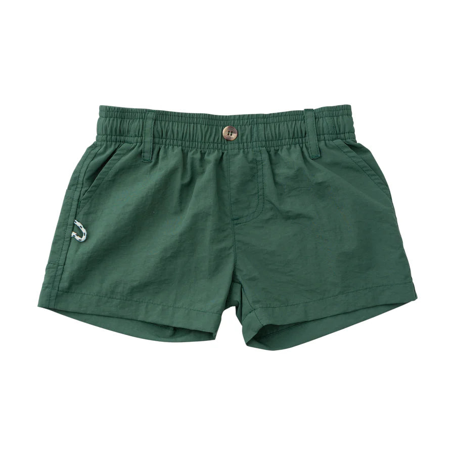 Prodoh Outrigger Performance Short in Smoke Pine Green
