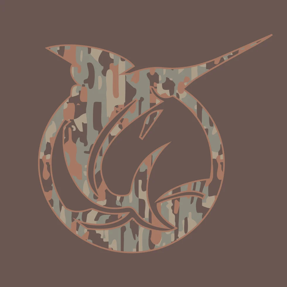 Prodoh | Boys' Pro Performance Hoodie in Coffee Quartz Brown with Camo Logo