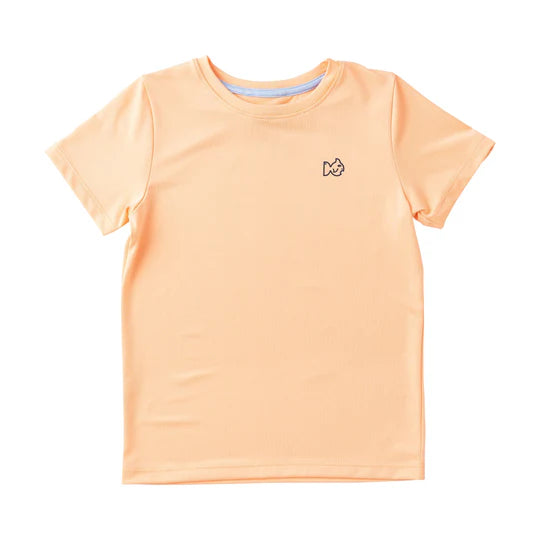 Prodoh | Boy's Pro Performance Short Sleeve T-shirt in Nautical Pennant PRODOH Logo Art