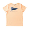 Prodoh | Boy's Pro Performance Short Sleeve T-shirt in Nautical Pennant PRODOH Logo Art