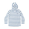 Prodoh | Boy's Pro Performance Hoodie T-shirt in African Pompano Stripe Art