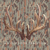 Prodoh | Boys' Pro Performance Hoodie in Neutral Camo with Deer Antlers