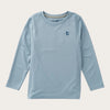 Prodoh | Boys' Performance Long Sleeve Trout T-shirt in Arona Blue