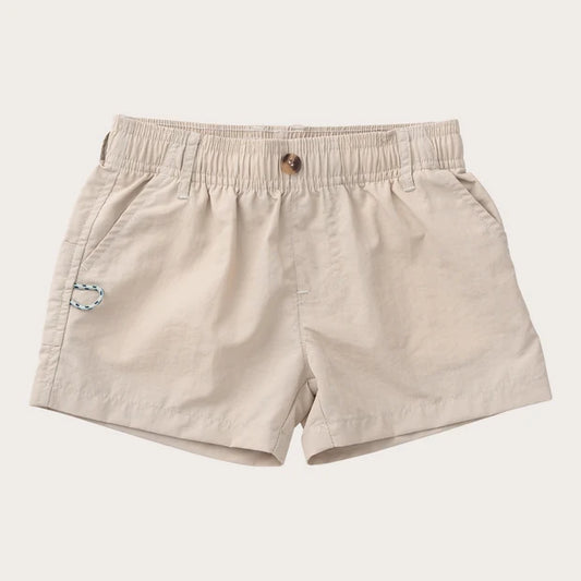 Prodoh | Boys' Outrigger Performance Short in Feather Gray